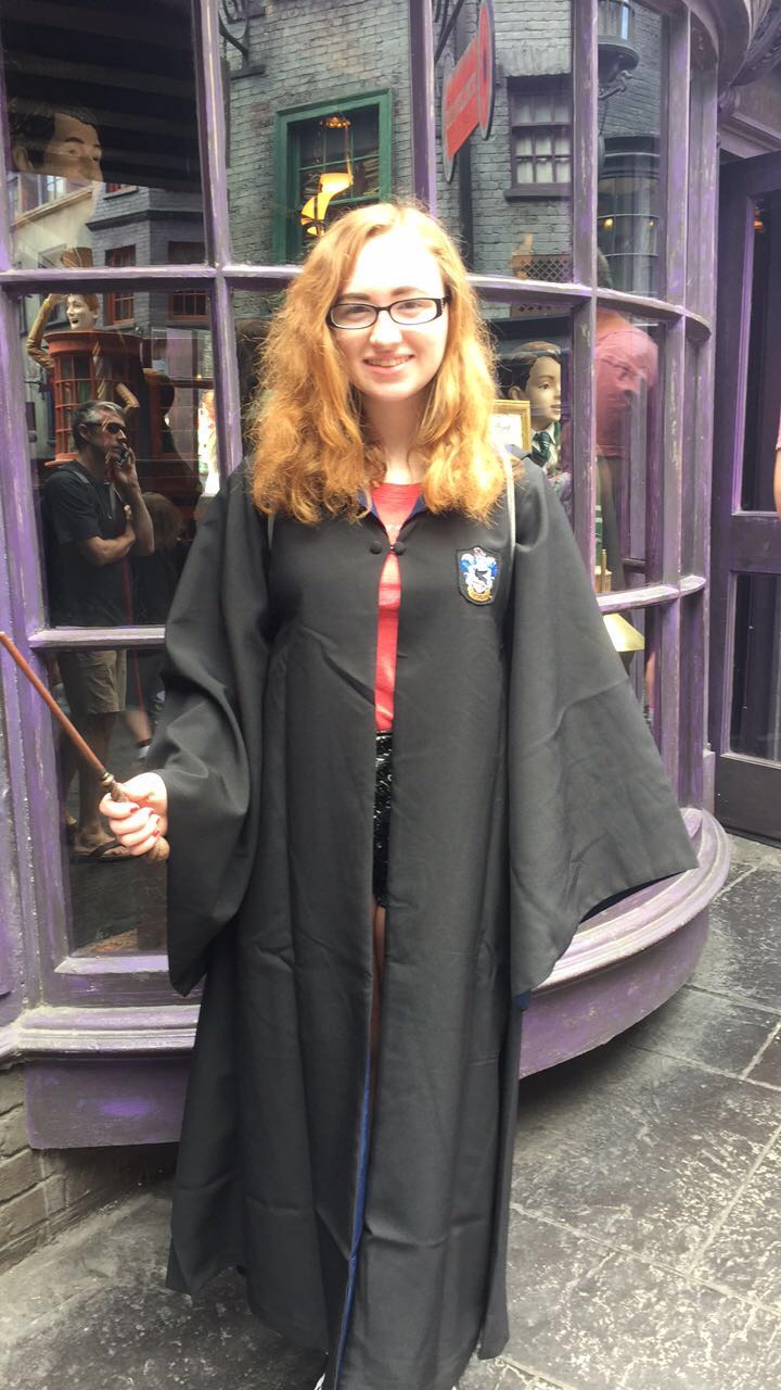 A picture of me at Universal Studios Orlando